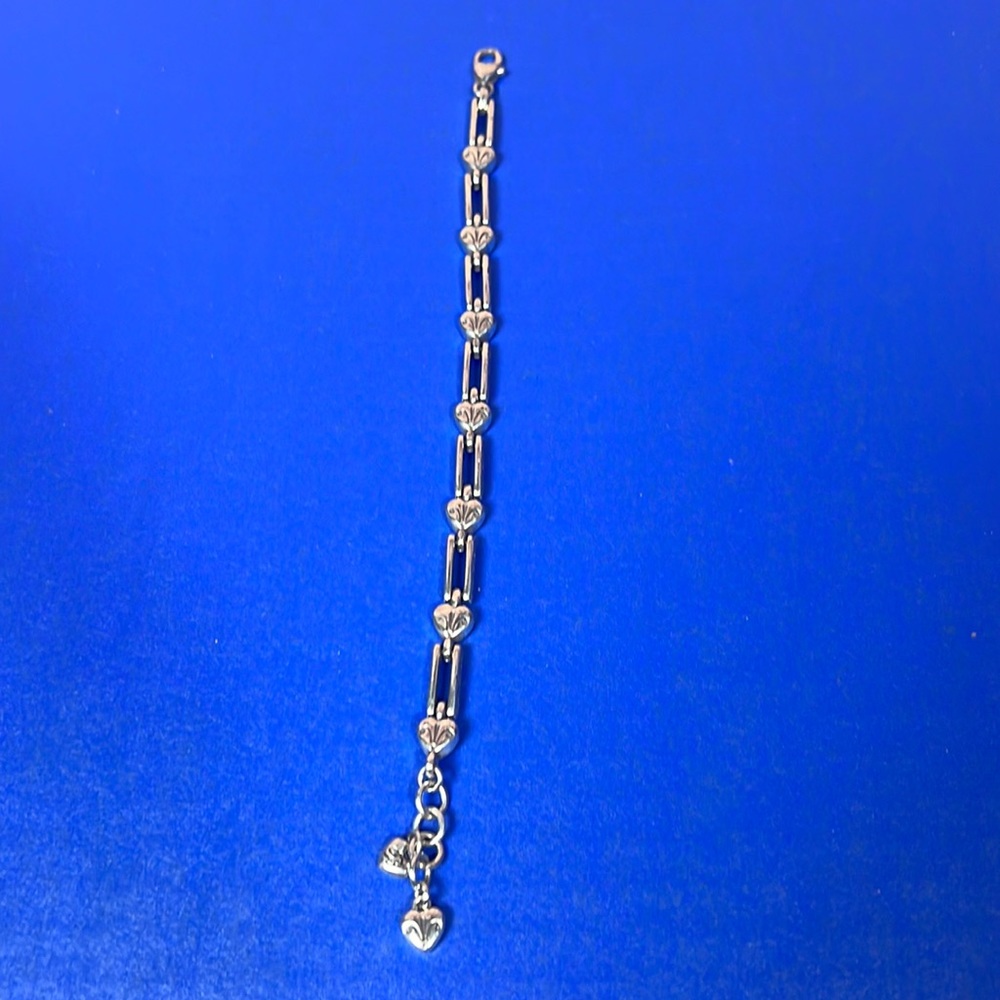 Brighton Silver Heart Bracelet